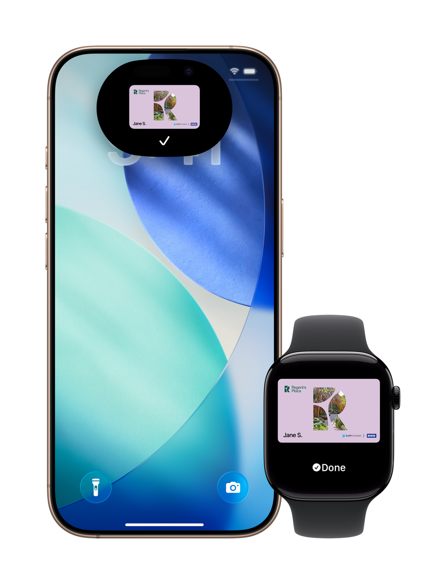 Regents Place iPhone + Apple Watch Mockup