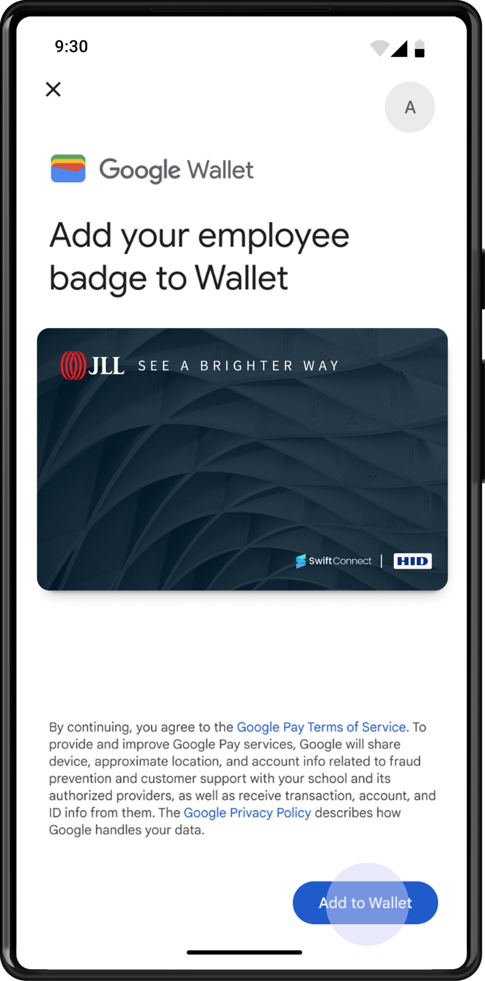 10 JLL Add to Wallet