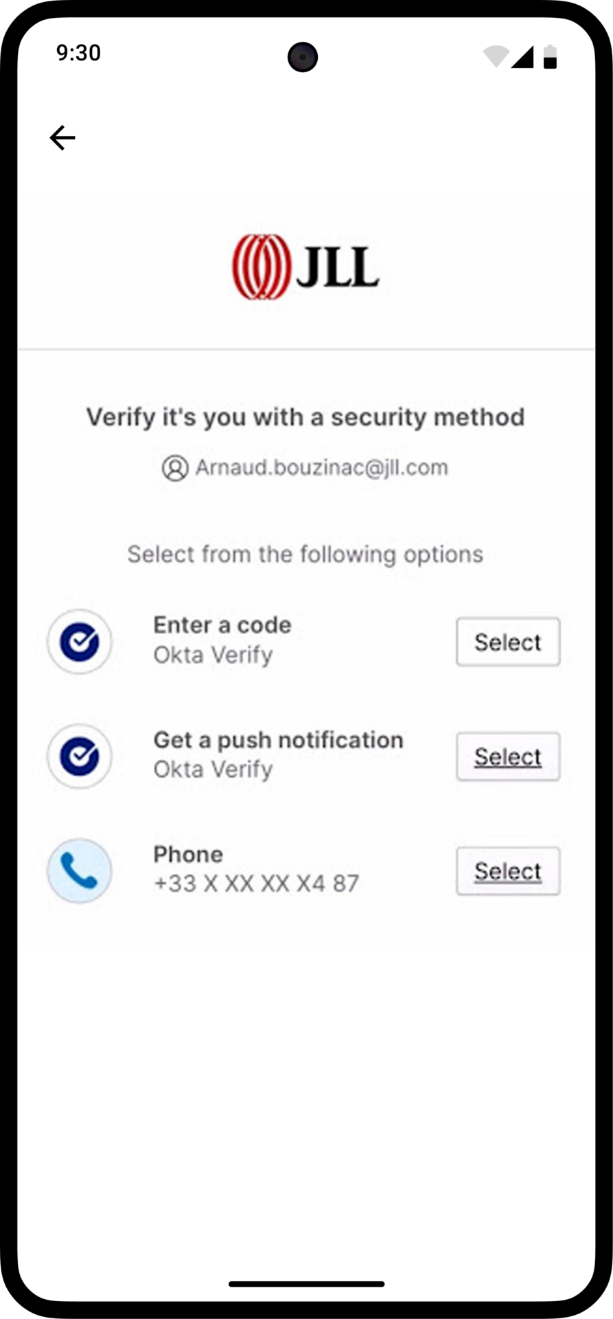 6 JLL authenticate