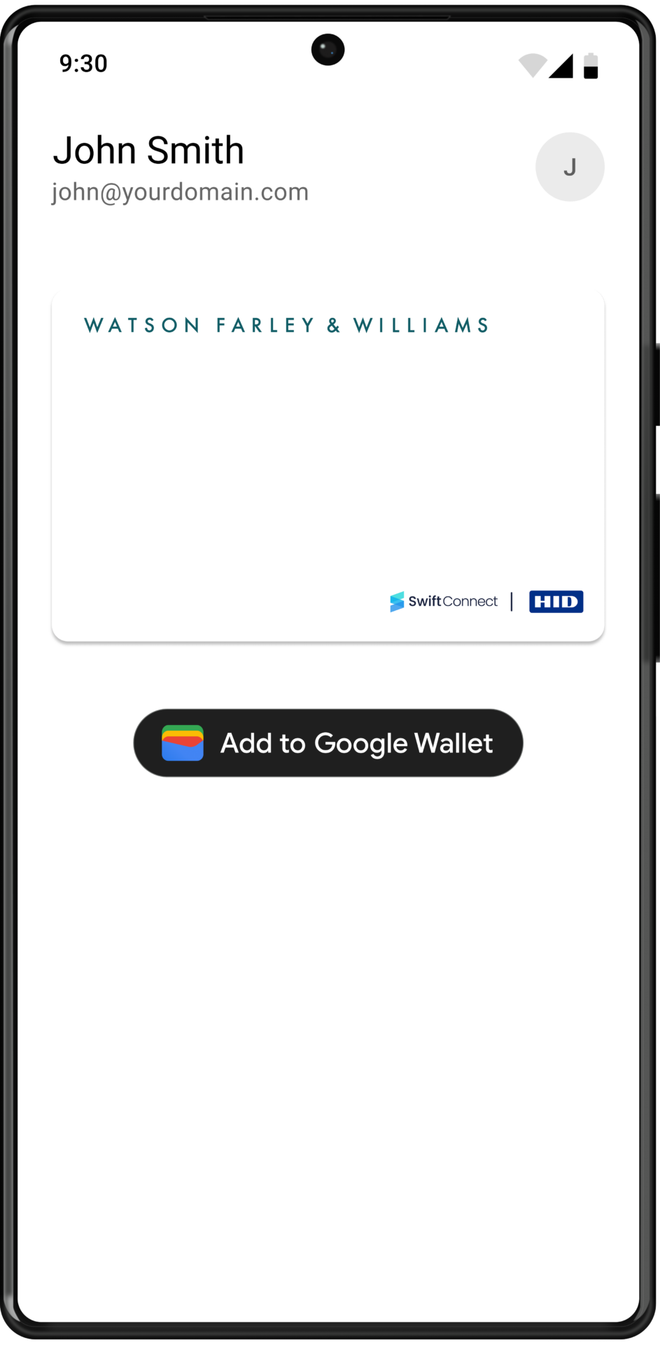 WFW Add to Google Wallet Update