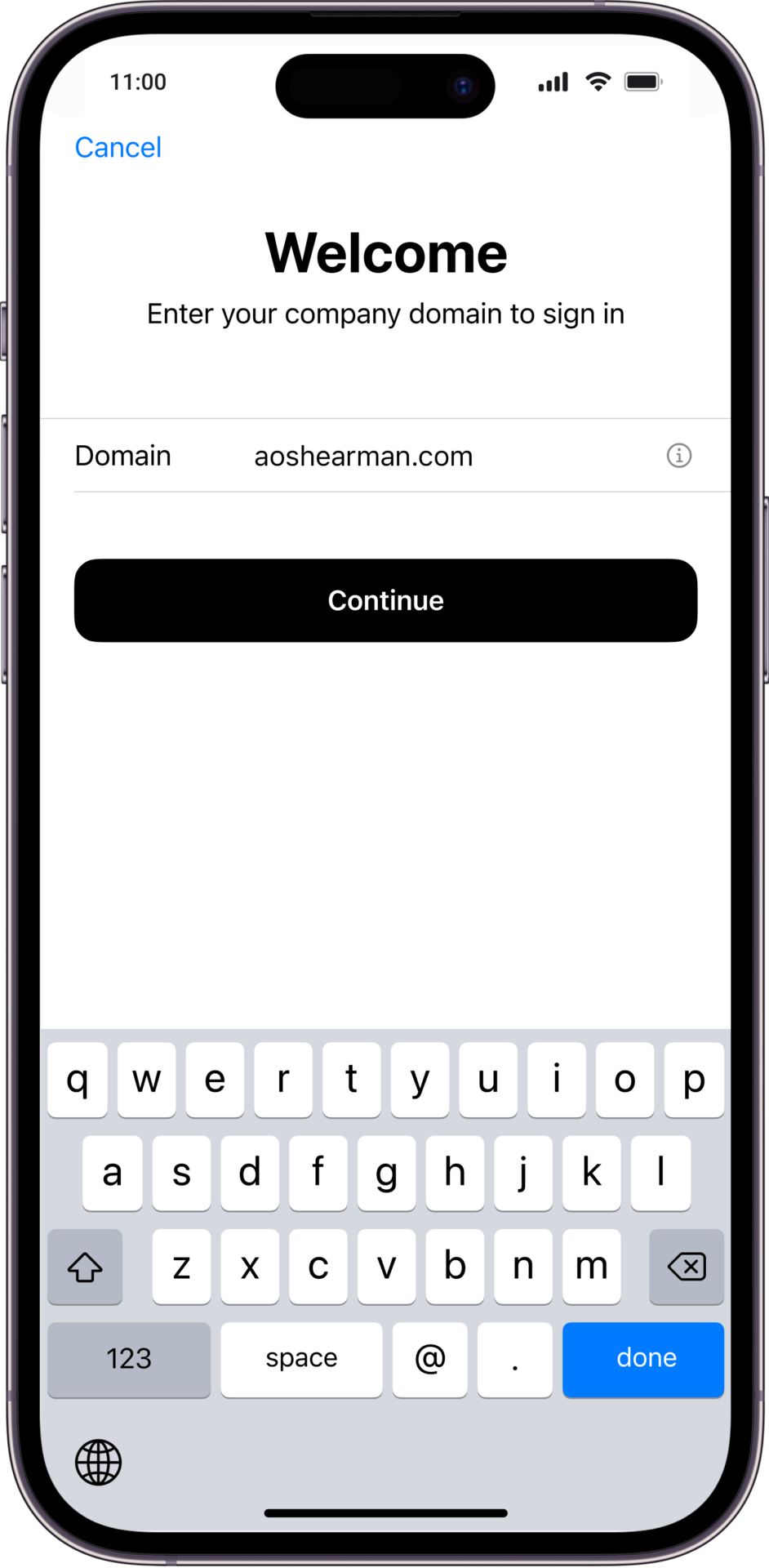AOS Apple 5 Domain ID aoshearman